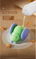 Juguete de Ratón Eléctrico para Mascotas Juguete Interactivo Recargable para Gatos con Evocación Intelligente de Obstáculos Suministros de Mascotas - details 4