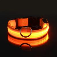 Collar LED para Perros Seguridad Nocturna Intermitente que Brilla en la Oscuridad - details 4