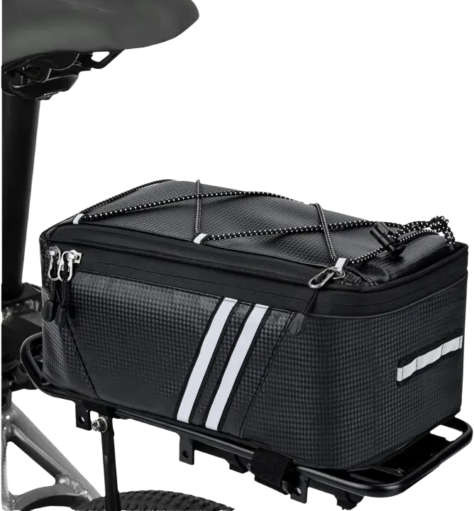 Bolsas reflectantes para maletero Bolsa trasera impermeable para bicicleta - 1