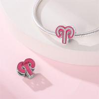Dijes CláSicos Originales, Plata De Ley 100%, Con Las 12 Constelaciones De Aries Y Piscis, Aptos Para Pulseras De 3 Mm, JoyeríA Artesanal Para Mujer, Regalo De Fiesta De CumpleañOs - details 3