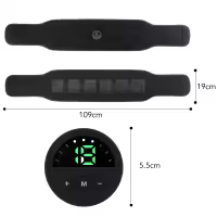 Estimulador muscular Abdominal corporal, cinturón de Fitness EMS, tonificación electrónica, cinturones adelgazantes, soporte de cintura para Abdomen - details 8