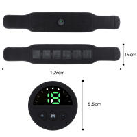Estimulador muscular Abdominal corporal, cinturón de Fitness EMS, tonificación electrónica, cinturones adelgazantes, soporte de cintura para Abdomen - details 8