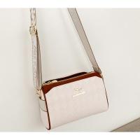 Bolso De Hombro Para Mujer De Lujo De Diseñador Famoso Bolso Bandolera Moda Cuadros Trendy Material PU Con Cierre De Cremallera - details 5