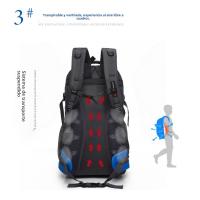 Mochila de Sendero Impermeable Ligera de 40L Mochila de Montaña Plegable para Hombres y Mujeres - details 2