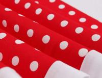Vestido de Verano Vintage Hepburn Polka Dot de Contraste Cuello Cuadrado de los 50 Cintura Alta - details 36