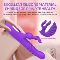 Juguetes Sexuales Vibrador Telescópico en Forma de Conejo para Mujer Vibrador de Doble Choque de Punto G Simulador de Pene para Hombres - details 5