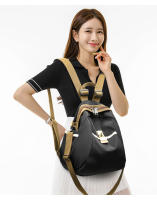 Mochila de viaje cruzada de doble uso para mujer, nueva mochila de viaje de gran capacidad con estampado de marca de moda, 2024 - details 8