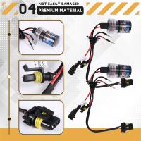 2X 55W H11 Xenon HID Luz delantera Faro Luz de lámpara de xenón para automóvil (6000K) - details 6