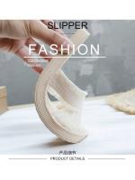 GIOIO, novedad de verano, suela de cáñamo de imitación, ropa de goma, zapatillas frescas con parte inferior de plástico, correas delanteras y traseras de moda con zapatos planos - details 0
