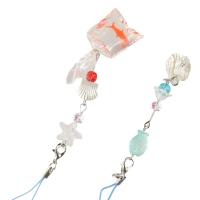 Cordón para teléfono Goldfish Y2k, estilo océano, hecho a mano, correa para teléfono, abalorio para teléfono, cadena para móvil con cuentas Kawaii, llavero para bolso - details 6