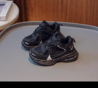 Zapatillas de deporte clásicas de malla casual para niños deportes al aire libre, zapatillas de correr antideslizantes para niñas - details 6