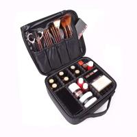 Caja de cosméticos multifuncional de gran capacidad, tela Oxford impermeable, absorción de golpes, partición interna ajustable - details 14