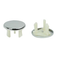 Tapa de drenaje de desbordamiento redondo, accesorio de repuesto para lavabo hueco, anillo de desbordamiento para cocina y baño - details 3