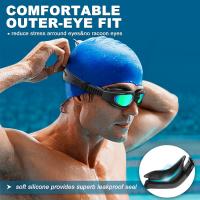 Gafas de natación polarizadas anti-vaho, Protección UV Impermeable, Gafas de Natación para Hombres, Mujeres - details 3