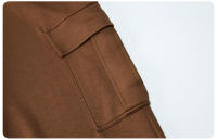 Otoño Invierno nuevo Yoga mujeres elástico de cintura alta pierna recta deportes Casual acampanado Cargo Fitness pantalones largos - details 7