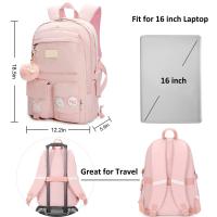 Mochila antirrobo para portátil, mochila escolar grande para adolescentes y estudiantes - details 7