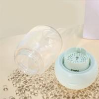 Botella de agua portátil para mascotas de 350ml, taza plegable reutilizable para beber para mascotas, a prueba de fugas con cordón, cuenco de alimentación para mascotas al aire libre - details 1