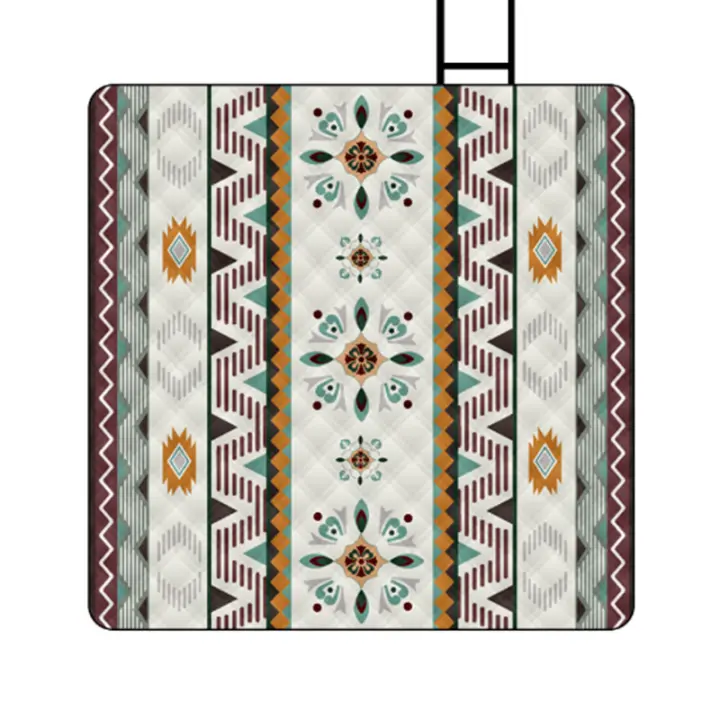 Manta de picnic impermeable 200 x 200 para exteriores, Manta de camping impermeable, sin arena, manta de playa grande, portátil, lavable, para playa, barbacoa, picnic, senderismo, viajes, camping - 1