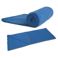 Saco de dormir portátil de lana Polar ultraligero, tienda de campaña al aire libre, cama de viaje cálida, forro Polar, accesorios deportivos para acampar - details 5