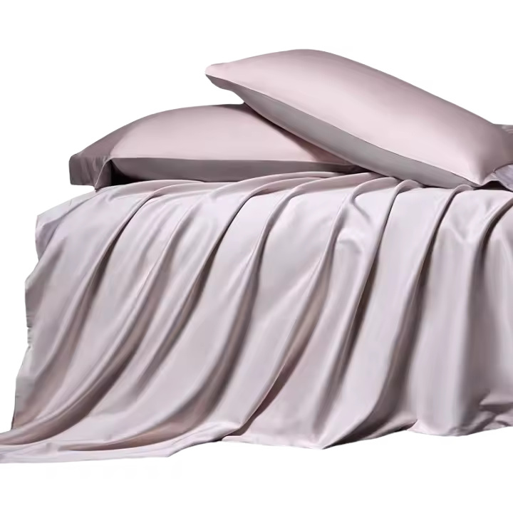 Traje de Cama de Algodón 100% Antibacteriano de Alta Calidad Estilo Sencillo, Tamaño Rey, Ropa de Cama de Algodón Plano - 1