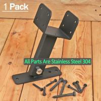 Kit de Soporte de Viga de Techo Kit de Soporte de Estabilidad para Pergola de Patio de Madera - details 1