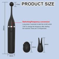 Vibrador G Spot Leten de Alta Frecuencia Estimulador de Clítoris Lick Masajeador de Placer Adulto - details 5
