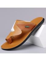 Nuevas Sandalias de Hombre de Cuero 2025 Resistentes al Desgaste, Antideslizantes, Transpirables Ligeros para la Playa - details 3