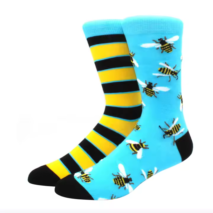 Calcetines divertidos diseño único de animales y frutas Calcetines estilo hip hop para hombres y mujeres - 1