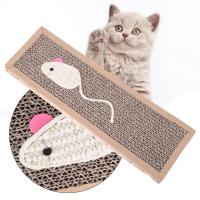 Rascador Para Gato 38 X 12.5 X 2 Cm Alfombrillas De Cartón Rascador De Gato Para Gatos - details 3