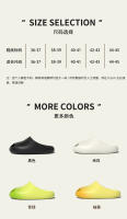 Cambie gradualmente las zapatillas frescas de mango de las mujeres de verano nuevo hogar pareja interior hogar fondo grueso lindo EVA zapatillas exterior desgaste - details 8