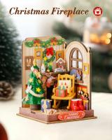 Robotime Rolife Mini Casa de Hogar Decoración de Hogar de Navidad Modelo de Rompecabezas de Madera DIY 3D Coleccionables de Juguetes y Juegos - details 0