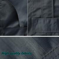 Pantalones De Ciudad Para Hombre Cargo Resistentes Al Agua Y Algodón Pantalones Casuales Multi-bolsillos Y Secado Rápido - details 4