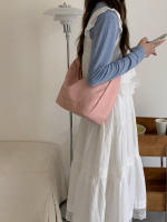 Bolso de gran capacidad para mujeres 2025 Nuevo bolso de verano de un solo hombro para estudiantes, bolso rosa para clase y viaje. - details 5