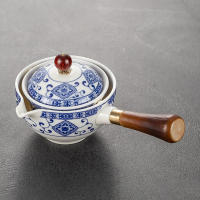 Tetera China Gongfu con rotación de 360 °, tetera de porcelana, regalo Ideal para amantes del té - details 2