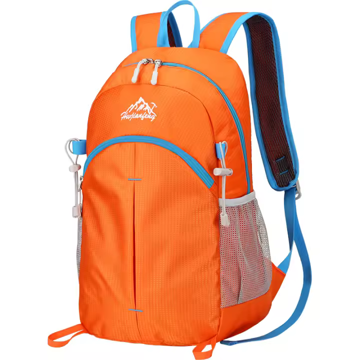 Bolsa portátil plegable de doble hombro, 18l, ultraligera, para senderismo al aire libre - 1