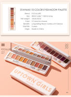 Focallure Paleta de sombras de ojos de diez colores Easy Color Fa158 - details 0
