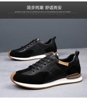 Zapatos casuales de hombre, zapatos blancos pequeños de cuero, zapatos versátiles para niños, zapatos Forrest Gump - details 24