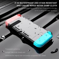 Funda protectora transparente de TPU suave, carcasa protectora de marco Compatible con Nintendo Switch, accesorios para consola de juegos - details 0