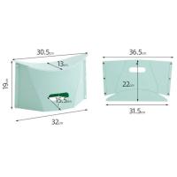 Taburete plegable portátil para adultos y niños, silla multifuncional, duradera, antideslizante, cómoda, de viaje familiar - details 4