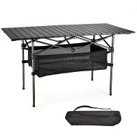 Mesa De Camping Plegable Para 1 Persona, Con Superficie De Aluminio Resistente, Ideal Para Camping, Playa, pícnic Y Mucho Más - details 7