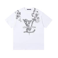 Camiseta de Verano de Algodón Puro Cuello Redondo Ajuste Suelto Moda Casual para Hombres - details 0