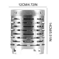 Estufa de Gas Mini Portátil Cubierta de Calefacción para Carpa de Camping de Acero Inoxidable - details 1