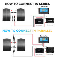 Panel Solar monocristalino de 100W y 12V, Flexible, ultraligero, ultradelgado, impermeable, cargador Solar - details 7