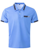 Polo de manga corta para hombre, camisetas informales, tops de verano - details 40