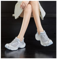 Fondo de película de succión suela gruesa papá zapatos nueva malla transpirable hombre pequeño aumento de altura casual versátil tendencia zapatos - details 23