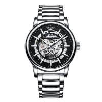 Reloj hueco para hombre, reloj mecánico de moda, impermeable, luminoso, automático - details 3