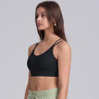 Sujetador de yoga para mujer, ropa de pilates a prueba de golpes de alta intensidad, con correas cruzadas absorbentes de golpes para gimnasio - details 13