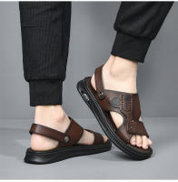 Nuevas Sandalias de Hombre 2025 Zapatos de Playa de Verano Estilo Doble Propósito para Conducir y Usar al Aire Libre Antideslizantes para Papá - details 10
