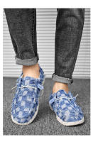 Zapatos de tela para hombre, calzado informal de mezclilla, novedad - details 5