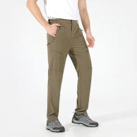 Pantalones de Senderismo LNGXO Impermeables de Verano, 4-Vías de Estirado, 90% Nylon, 10% Spandex - details 12